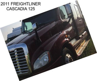 2011 FREIGHTLINER CASCADIA 125