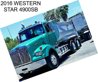 2016 WESTERN STAR 4900SB