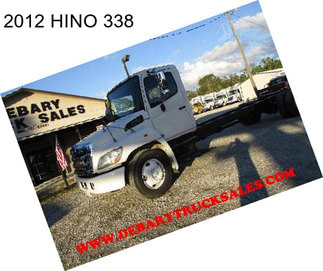 2012 HINO 338