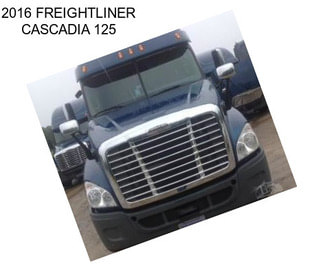 2016 FREIGHTLINER CASCADIA 125