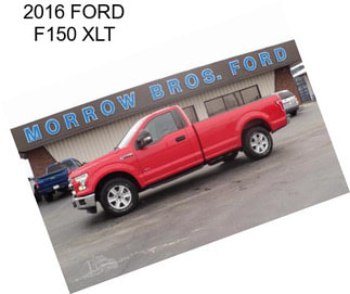 2016 FORD F150 XLT