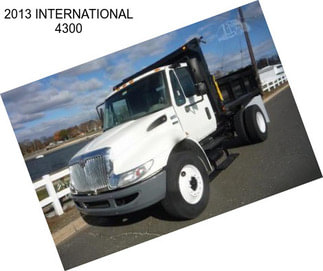 2013 INTERNATIONAL 4300