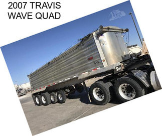 2007 TRAVIS WAVE QUAD