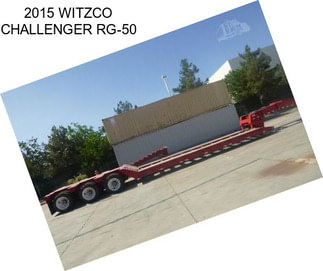 2015 WITZCO CHALLENGER RG-50