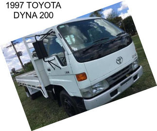 1997 TOYOTA DYNA 200