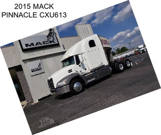 2015 MACK PINNACLE CXU613