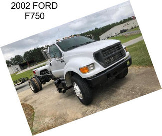 2002 FORD F750