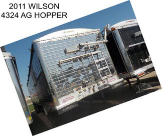 2011 WILSON 4324 AG HOPPER