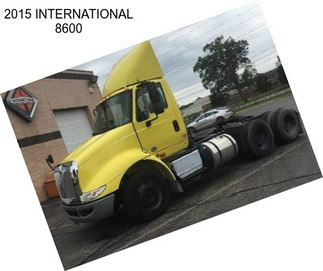 2015 INTERNATIONAL 8600