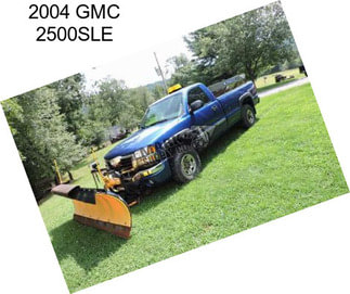 2004 GMC 2500SLE