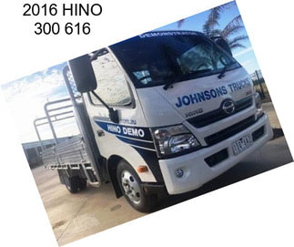 2016 HINO 300 616