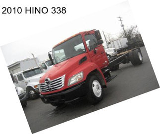 2010 HINO 338