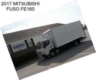 2017 MITSUBISHI FUSO FE160