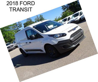 2018 FORD TRANSIT