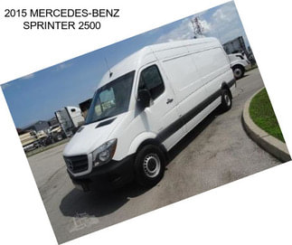 2015 MERCEDES-BENZ SPRINTER 2500