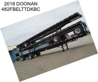 2018 DOONAN 482FBELTTDKBC