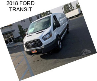 2018 FORD TRANSIT