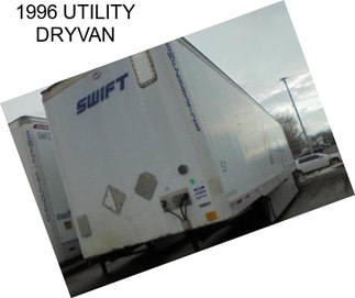 1996 UTILITY DRYVAN