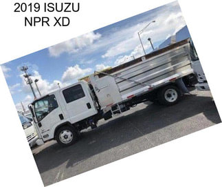 2019 ISUZU NPR XD