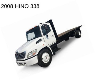 2008 HINO 338