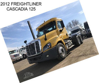 2012 FREIGHTLINER CASCADIA 125