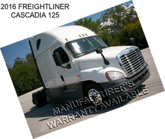 2016 FREIGHTLINER CASCADIA 125