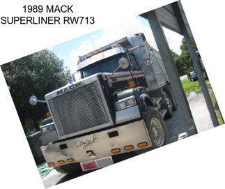 1989 MACK SUPERLINER RW713