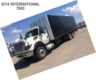 2014 INTERNATIONAL 7600