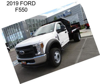 2019 FORD F550