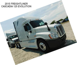 2015 FREIGHTLINER CASCADIA 125 EVOLUTION