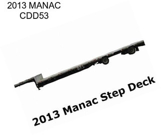 2013 MANAC CDD53