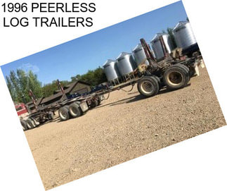 1996 PEERLESS LOG TRAILERS