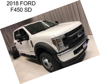 2018 FORD F450 SD