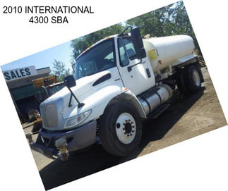 2010 INTERNATIONAL 4300 SBA