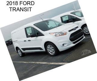 2018 FORD TRANSIT