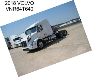 2018 VOLVO VNR64T640