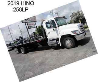 2019 HINO 258LP