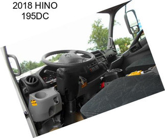 2018 HINO 195DC