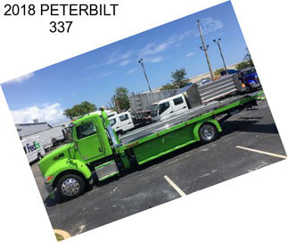 2018 PETERBILT 337