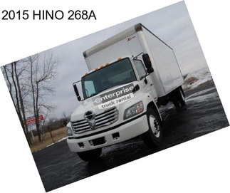 2015 HINO 268A