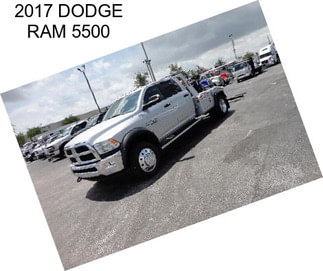 2017 DODGE RAM 5500