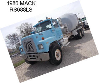 1986 MACK RS688LS