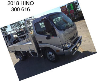 2018 HINO 300 616