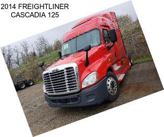 2014 FREIGHTLINER CASCADIA 125