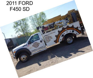 2011 FORD F450 SD