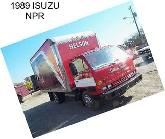 1989 ISUZU NPR