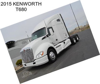 2015 KENWORTH T680