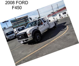 2008 FORD F450