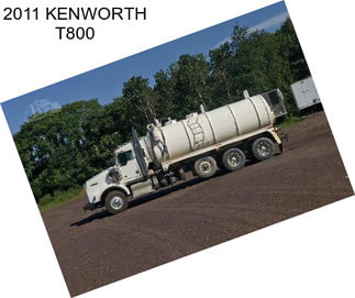 2011 KENWORTH T800