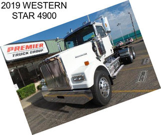 2019 WESTERN STAR 4900